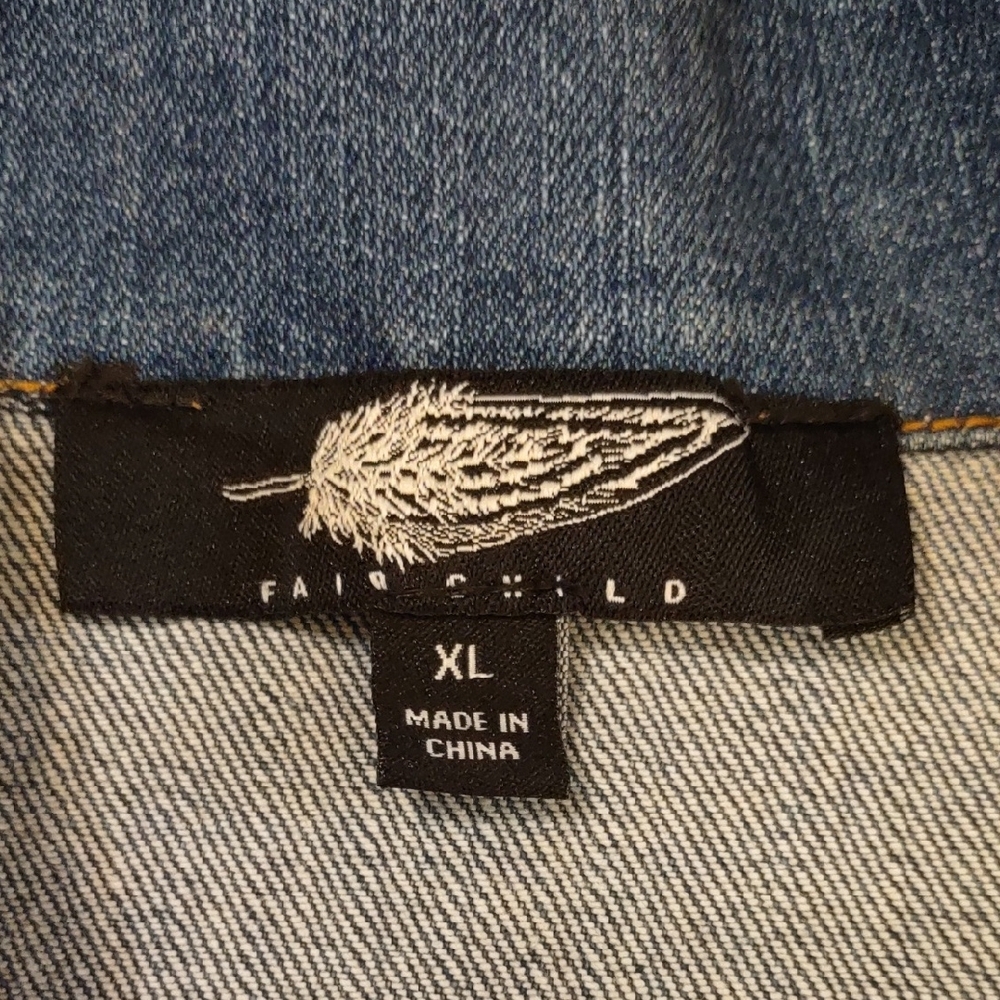 Fairchild Embroidered Denim Jacket - Picture 6 of 7